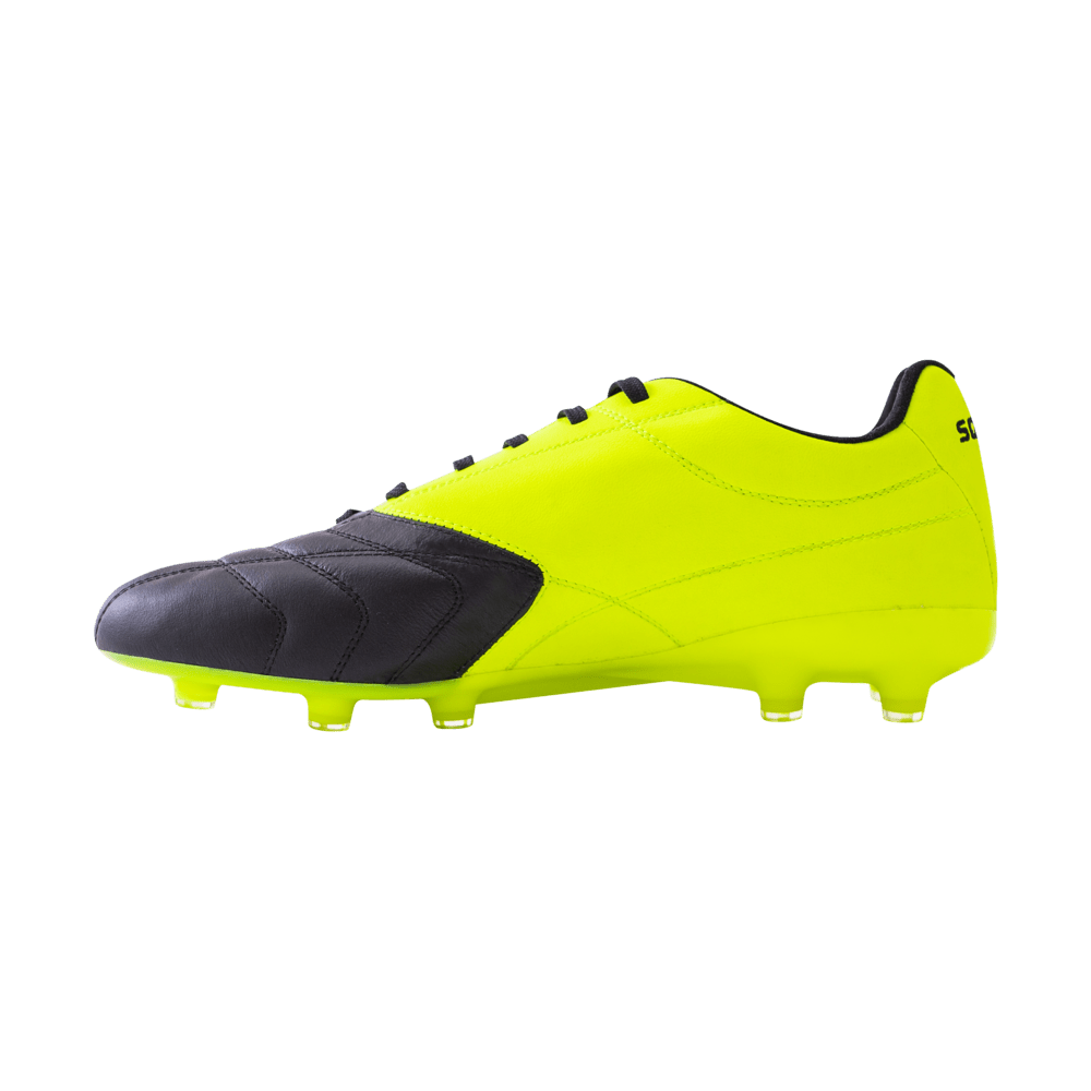 Devista Black & Neon Firm Ground Football Boot | Sokito